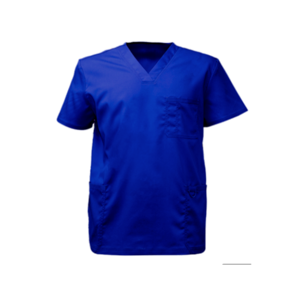 POLERA CLINICA ELEGANT SPANDEX M/C HOMBRE - Imagen 2