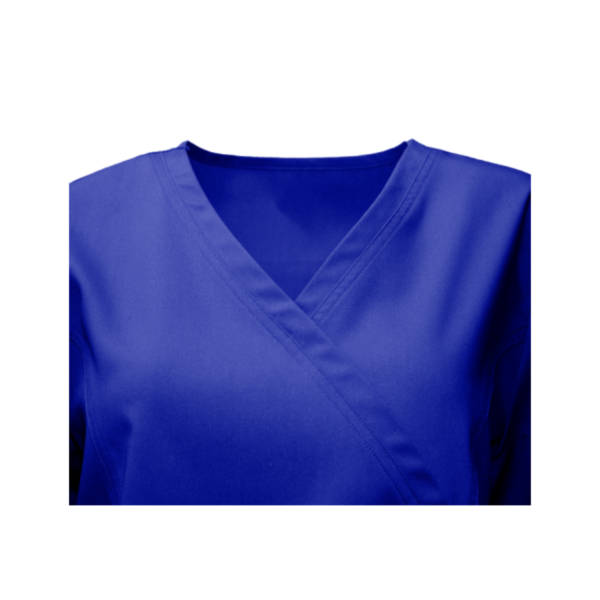 POLERA CLINICA SPANDEX MUJER M/C ELEGANT - Imagen 2